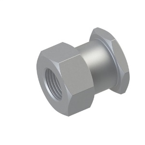 Conector Flotante Ant Factory Misumi G-TLPNRX, Adaptador de Rosca Interna Niquelado con Revestimiento de Cobre, Tipo Enchufable 2001 - Product Image 2