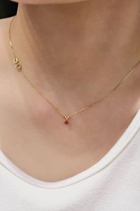 Colgante Xinfly con Orejas de Conejo, en Oro de 18k, con Piedras Naturales Coloridas, sin Cadena - Product Image 5