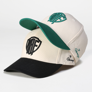 Casquette à 5 panneaux personnalisée au prix du fabricant Lanhai, logo brodé 3D, casquette de baseball de haute qualité 100% coton, casquette de sport unisexe - Product Image 1