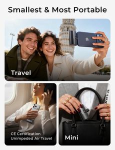 LISEN <span class=keywords><strong>Batterie</strong></span> <span class=keywords><strong>Externe</strong></span> Ultra-Compacte 22.5W <span class=keywords><strong>7000mAh</strong></span> Mini Chargeur Portable Petite Banque d'Alimentation USB C pour iPhone 17 Samsung iPad AirPods - Product Image 6