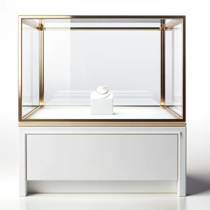 Nuevo escaparate de exhibición de joyería de diseño simple hecho a medida para exhibición de joyería de gama alta - Product Image 2