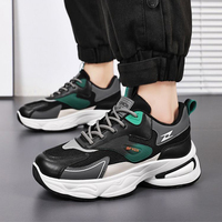 Chaussures de course de luxe à semelle souple pour hommes, résistantes à l'usure, baskets de sport, design unique, chaussures décontractées multicolores