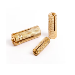 Anclajes de latón para estructuras de hormigón, anclajes de expansión ranurados utilizados en construcciones - Product Image 4