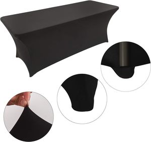 Black Spandex Stretch Beer <b>Bench</b> Cover Beer Table Cover for Oktoberfest <b>Camping</b> Picnic Party Wedding Outdoor - Product Image 2