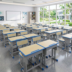 学生课桌椅整体布局