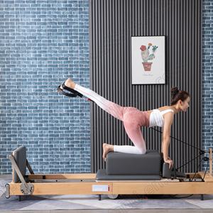 Plegable Fitness Sports Gym Pilates Machine Core Beds Body Shaping Calidad superior Portátil Durable Plegable Pilates Reformer - Product Image 4