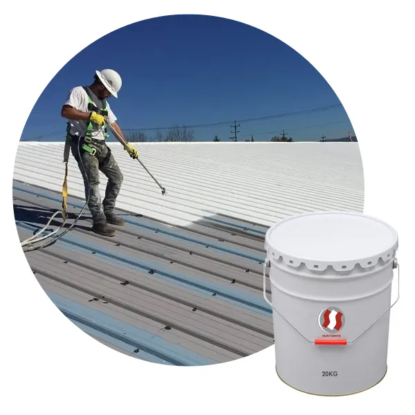 Revêtement anti-isolation thermique UV Peinture imperméable Peinture pour toit Revêtement imperméable blanc Polymère acrylique sous forme primaire