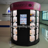 Distributeur automatique de fleurs fraîches pour plantes florales dans les centres commerciaux