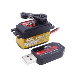 B44DLM V2 เซอร์โว RC แบบตั้งโปรแกรมได้ โปรไฟล์ต่ำ พร้อมเกียร์ไทเทเนียม สำหรับชิ้นส่วนและอุปกรณ์เสริม RC - Product Image 3