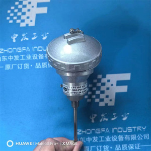 Termopar Industrial Zhongfa F1.S60-P00-B0105-F00, Sensor de Temperatura Industrial de Acero Inoxidable - Product Image 2