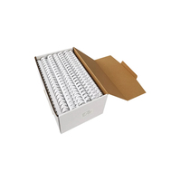 Peignes de reliure spirale en plastique 6 mm à 21 trous pour reliure de livres