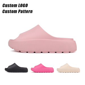 Da donna personalizzate per pantofole da esterno aperte antistatiche rosa ad asciugatura rapida con Logo Chancletas con Logo traspirante Zapatos De Dama - Product Image 1