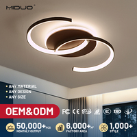 Plafonnier LED moderne de luxe en forme de C, économie d'énergie, pour entrée, porche, escalier, couloir, balcon, éclairage intérieur