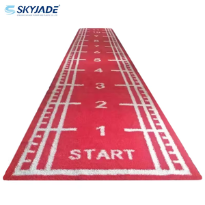 Tapis de sol <span class=keywords><strong>synthétique</strong></span> personnalisé pour piste de luge d'entraînement intérieur, <span class=keywords><strong>gazon</strong></span> artificiel pour salle de sport et fitness - Product Image 5