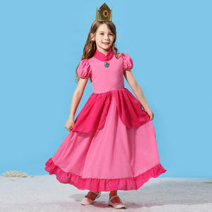 Gran oferta <span class=keywords><strong>princesa</strong></span> <span class=keywords><strong>Peach</strong></span> Cosplay Super <span class=keywords><strong>Mario</strong></span> rojo blanco vestido Halloween carnaval fiesta para chico chica <span class=keywords><strong>Mario</strong></span> - Product Image 3