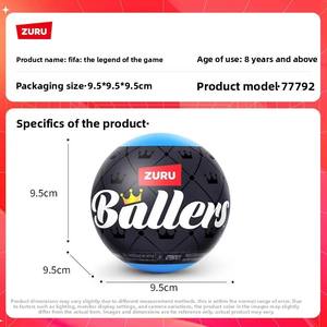 Caja Sorpresa Zuru World Cup Football Stars con Figuras <span class=keywords><strong>de</strong></span> Mbappé, <span class=keywords><strong>Messi</strong></span> y Estadios Legendarios <span class=keywords><strong>de</strong></span> la Copa Mundial - Product Image 6