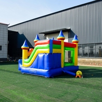 Château gonflable commercial pour l'extérieur, trampoline gonflable en PVC, château de saut gonflable pour enfants