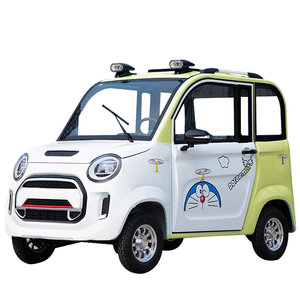 รถมอเตอร์ไซค์ไฟฟ้าขนาดเล็ก 4 ล้อ สำหรับผู้ใหญ่ แบบมีหลังคาปิด - Product Image 2