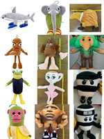 Nouveauté Brainrot Tung Tung Tung Sahur personnage en peluche jouet animal en peluche avec un design unique