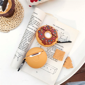Cartoon Donuts Earphone Protective <strong>Cover</strong> for <strong>AirPods</strong> <strong>Case</strong> Soft Silicone Shockproof <strong>Cover</strong> - Product Image 6