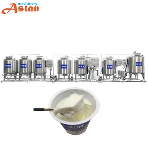 Duurzame Industriële Yoghurt Making Machine Verse Melk Pasteur Commerciële Melk Zuivel Yoghurt Verwerking Lijn