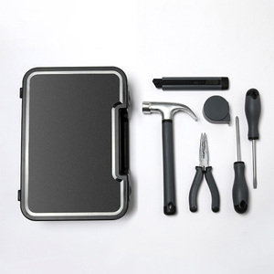 Light Luxury 19pcs DIY Hand <b>Tool</b> Kit Household Practical Plastic Toolbox Gift for Husband or Friend <b>Mechanical</b> Toolbox - Product Image 2