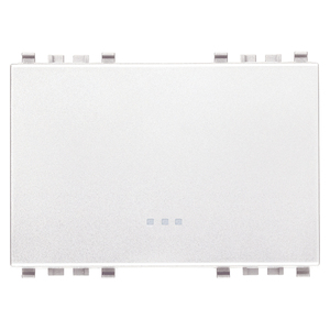 White <b>Push</b> <b>Button</b> <b>Switch</b> 6.73 In Length 4.9 In Width 2.29 In Height - Product Image 1