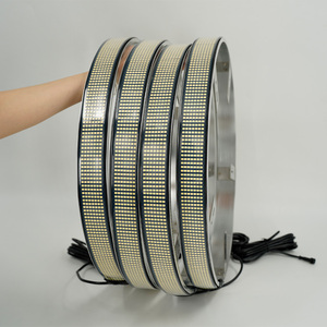 Kingshowstar Kit di Illuminazione LED in Alluminio Impermeabile IP68, 7/14/20 File, 15/17/18/20 Pollici, Luci Bianche Pure per Ruote di Camion - Product Image 4