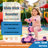 AFTFA Jouet musical lumineux pour tout-petits, véhicule à roulettes pour adolescents, trotteur d'équilibre pour garçons et filles, trottinette pour enfants, fournisseur
