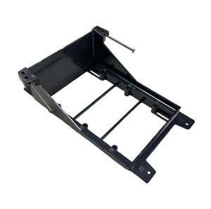 Soporte de Montaje de Bajo Voltaje de 3 Tomas, de un Solo Lado, para Clavos, No Metálico, Rectangular, Negro, Nuevo, para Pared - Product Image 1