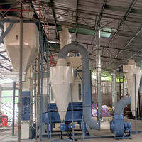 Usine de fabrication d'aliments pour volailles de petite taille avancée / Machine à granulés d'aliments pour volailles / Ligne de production de granulés