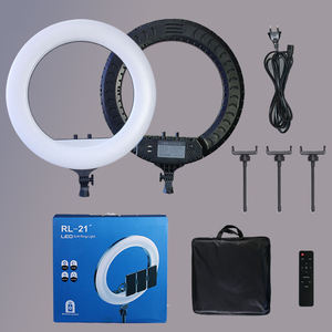 Anillo de Luz LED de 14 Pulgadas RL-14 Original de Fábrica de Guangzhou al por Mayor con Trípode - Product Image 5