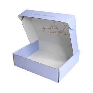 Manufacturer Custom Eco Friendly Mailing Shipping Boxes Color Printing Corrugated Paper Packaging