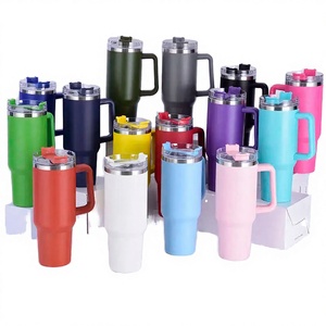 Stainless Steel Tumbler 40oz Vacuum Insulated With Lid Travel Mug Double Wall Thermal Flask For Outdoor Use - Product Image 3