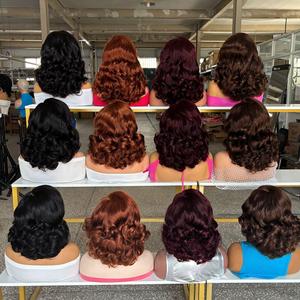 Peluca Larga de Cabello Humano Virgen Vietnamita Lista para Enviar, 250% de Densidad, Frontal Completo para Encaje Transparente Sin Pegamento, Entrega Inmediata - Product Image 4