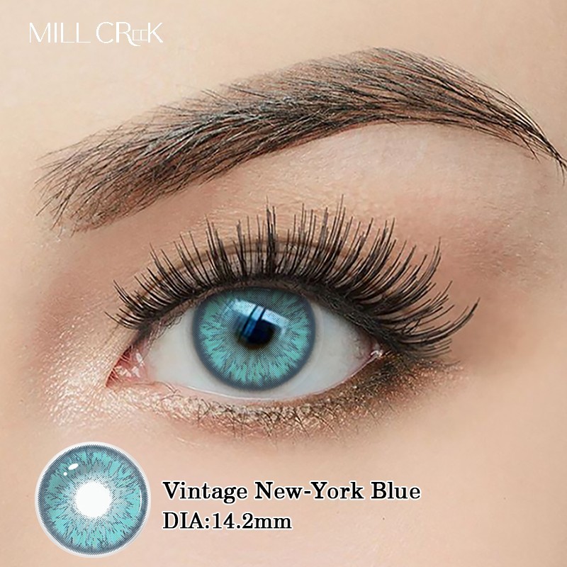 Bleu vintage de New York