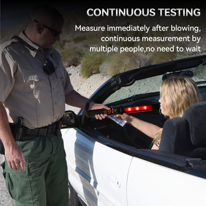 At7500 chuyên nghiệp breathalyzer bơm hút rượu <span class=keywords><strong>Tester</strong></span> chính xác phân tích khí cho an toàn đường bộ - Product Image 5