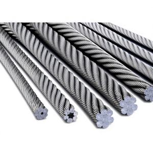 Cable de Acero para Elevación de 10 mm con Recubrimiento de PVC, Marca USHA MARTIN, Rollo de 20 m, Resistente, para Grúas y Elevadores, Hecho en India - Product Image 1