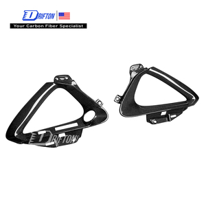 Kit de Interiores de Fibra de Carbono Real para Ferrari 812, Manija de Puerta para Ferrari 812 Superfast GTS 2017-2023 - Product Image 1