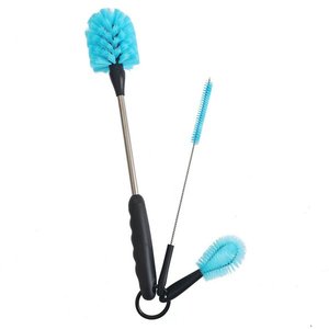 Multi Functional <b>Bottle</b> Cleaning <b>Brush</b> Set Long Handle Straw Cleaner <b>Brushes</b> for Cups Kitchen Scrubbing Tools Travel Daily Us - Product Image 1