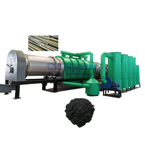 Horno Rotatorio Continuo de Carbonización de Paja de Arroz y Cáscara de Arroz para Producción de Biochar y Carbón - Product Image 1