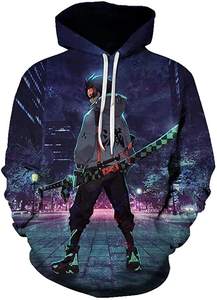 Fitspi venta al por mayor <span class=keywords><strong>Anime</strong></span> sudaderas <span class=keywords><strong>con</strong></span> capucha Unisex 3D impreso Cosplay <span class=keywords><strong>sudadera</strong></span> para hombres mujeres niños niñas Dropshipping - Product Image 4