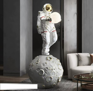 Figura Decorativa de Astronauta de Resina para el Año Nuevo, Astronauta en la Luna, Caminando en el Espacio, Regalo para Amantes del Espacio - Product Image 6