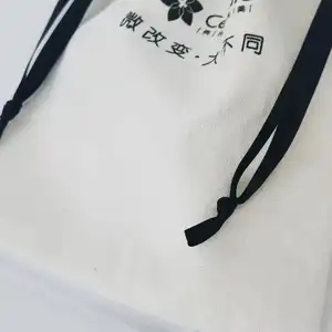 Fabrik kundenspezifischer Umweltschutz-Baumwollsack mit Leinwand Design Bündel Tasche Großhandel Kosmetikverpackungstasche kaufen