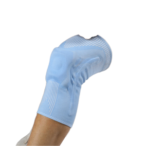 <span class=keywords><strong>Genouillère</strong></span> professionnelle en silicone flexible en forme de X, grande taille, anti-collision, compression, haute élasticité, pour le basketball et le yoga - Product Image 1