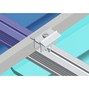 Signe d'art Toit en pente Structure de montage de <span class=keywords><strong>panneau</strong></span> <span class=keywords><strong>solaire</strong></span> Rack Construction Pv Bracket Holder Kit d'accessoires - Product Image 2