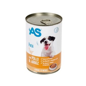 Yas Pat Chicken And Rice 400G Wet <strong>Food</strong> For <strong>Junior</strong> <strong>Dogs</strong> - Product Image 2