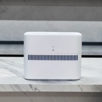 Humidificateur d'air électrique intelligent de 5L, grand humidificateur à évaporation sans brume pour usage domestique et hôtelier, matière plastique, garantie 1 an