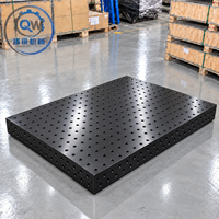 Table de soudage en fonte 3D, Plateforme de soudage modulaire D16, Banc de travail de positionnement à surface nitridée pour le soudage de précision de pièces métalliques