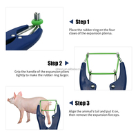 Instruments vétérinaires, pinces de castration et de coupe de la queue, outil de castration sans sang pour le bétail, pinces ergonomiques et économiques en main-d'œuvre